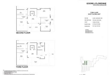 Godrej Florenne 5 Bed Luxe floor plan - 5,523 sq ft
