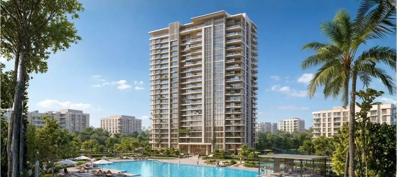 Godrej Altus Vastrapur luxury apartments exterior with green surroundings