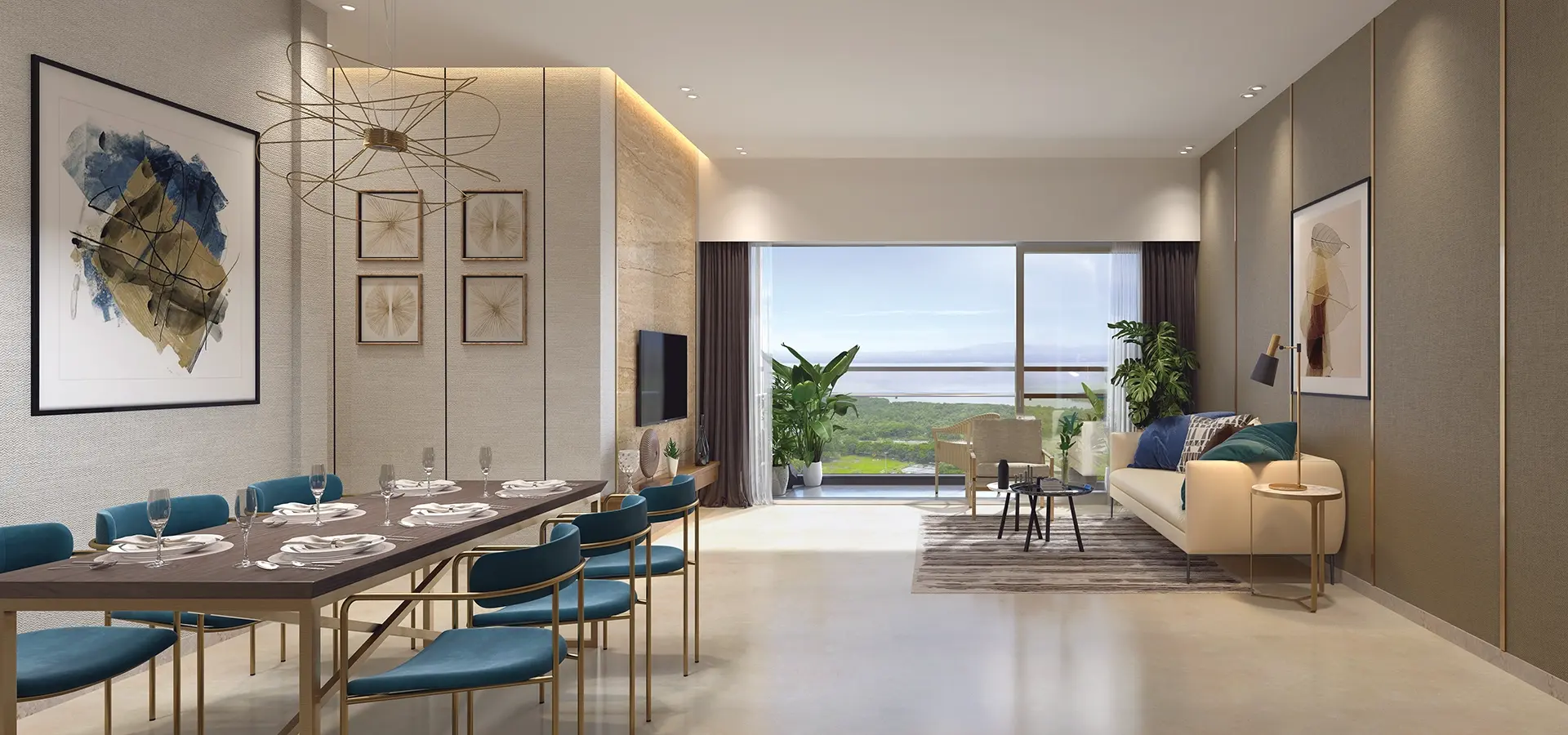 Godrej Altus Vastrapur floor plan showing 3 BHK and 4 BHK apartment layouts