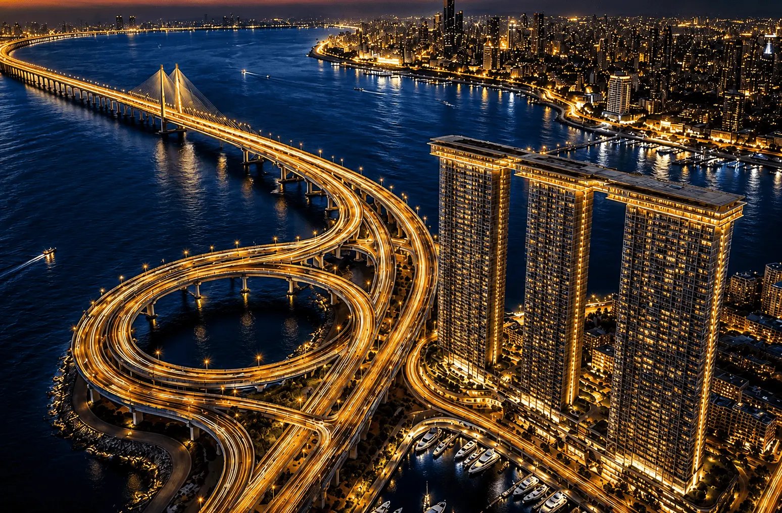Godrej Bandra 4 BHK luxury apartment - sea-facing residences in Bandra West, Mumbai