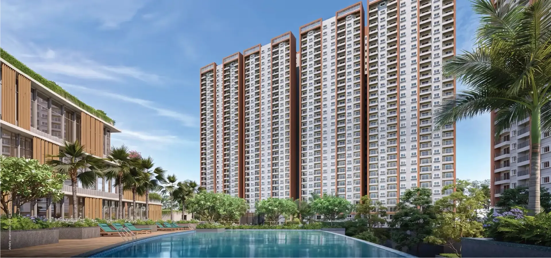 Godrej Bannerghatta brochure showing project information and floor plans