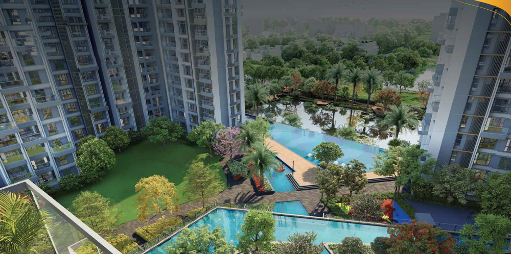 Godrej Blue brochure PDF showing project details and floor plans