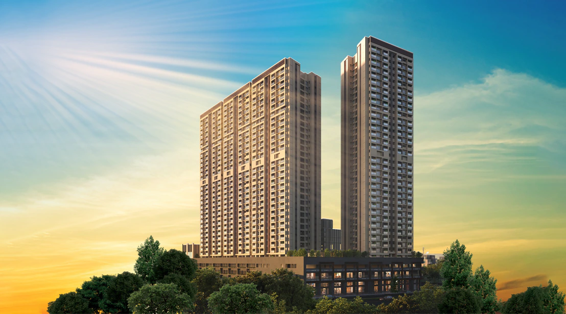 Godrej Elaris brochure showing project details and apartment plans