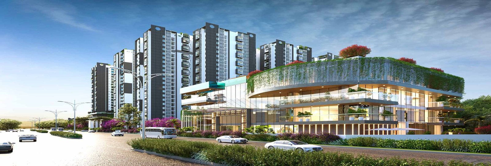Godrej EM Bypass 3 BHK apartment layout on EM Bypass Kolkata