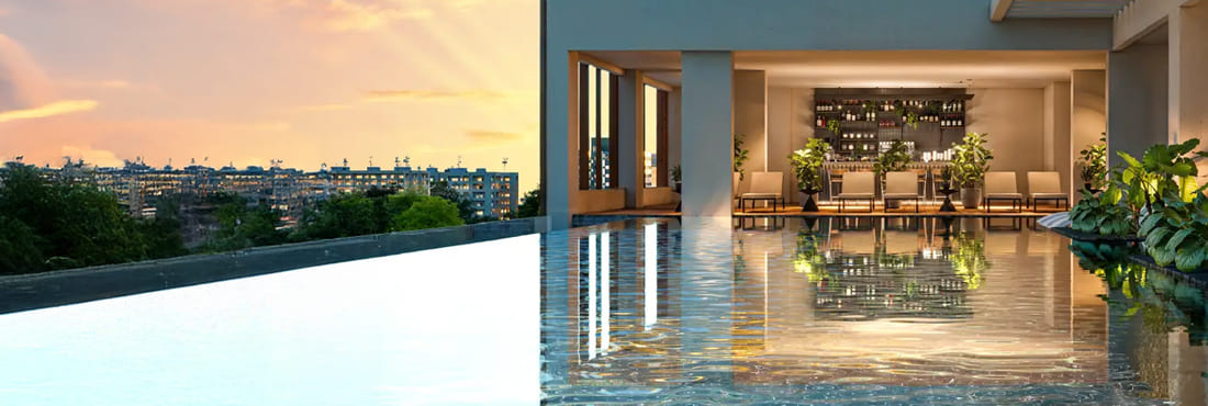 Godrej Ivara master plan showing towers, open spaces and project layout