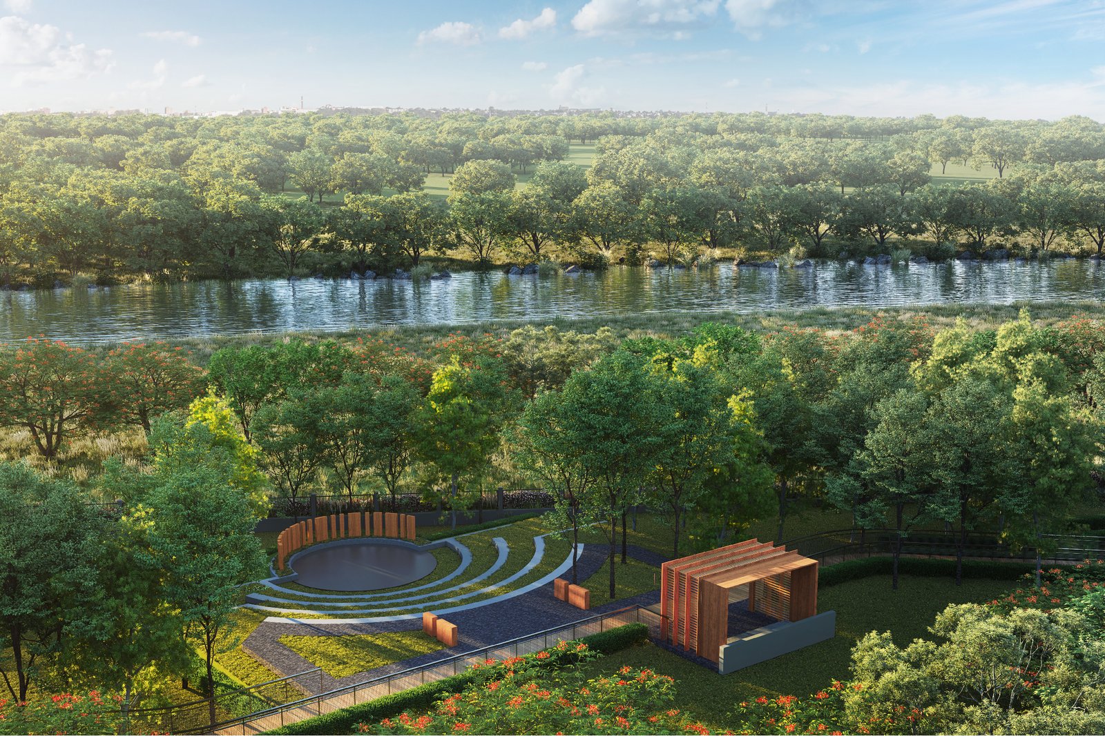 Godrej Rivershore Estate Master Plan - Plot Layout & Township Details Nagpur