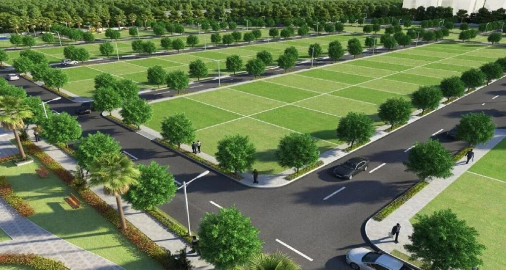 Godrej Sarjapur Plots floor plan and site layout showing plot sizes and arrangement