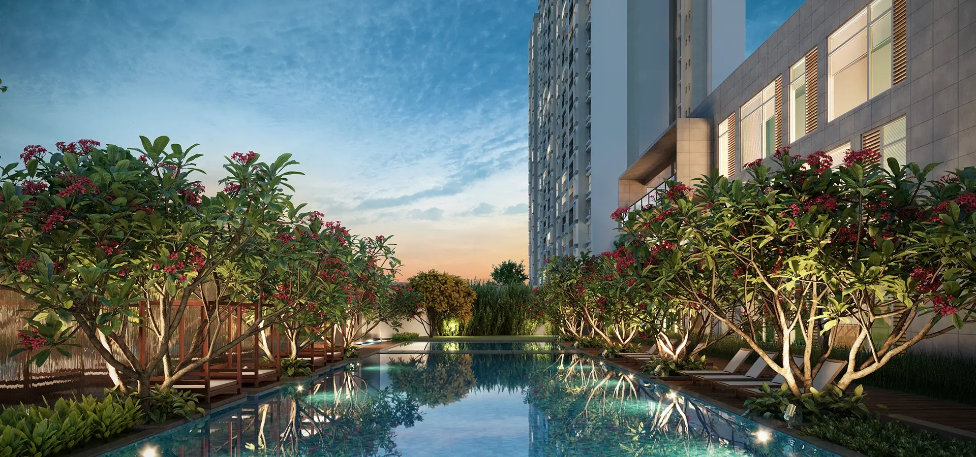Godrej Sarjapur Plots review showing the plotted township and its green spaces