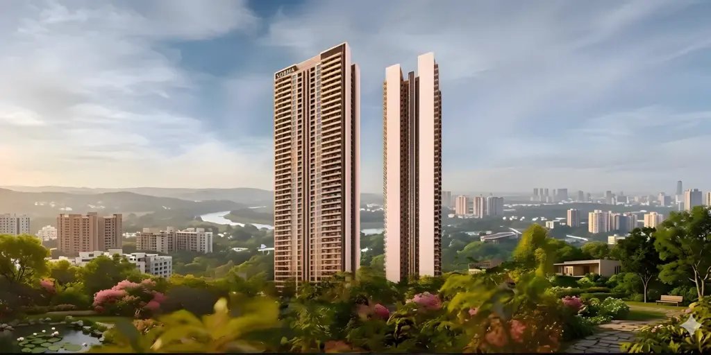 Godrej Tumakuru floor plan showing apartment layouts and room sizes