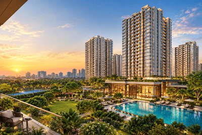 Godrej Varanya Kharghar 2 BHK apartment floor plan and features