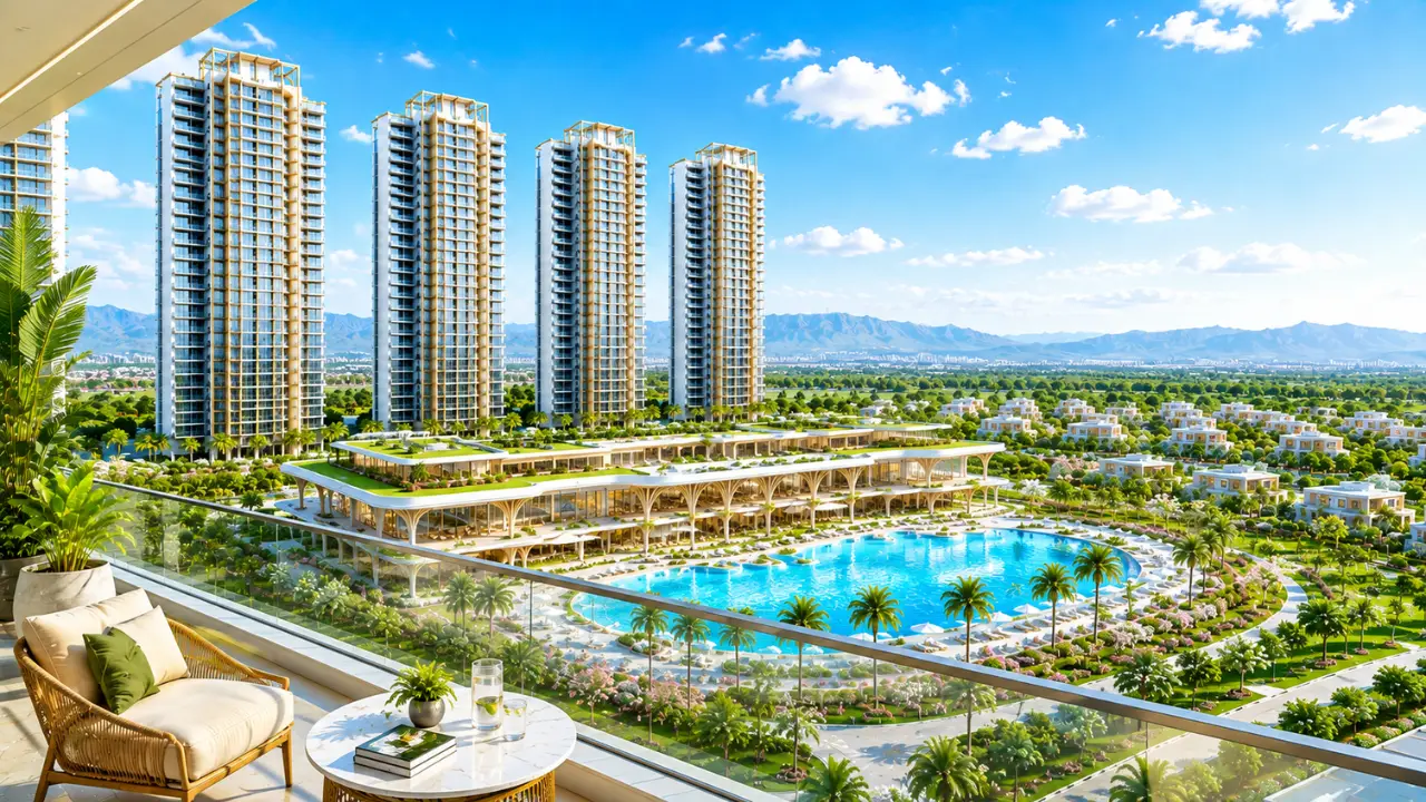 Godrej Verano location showing connectivity to schools, hospitals and malls