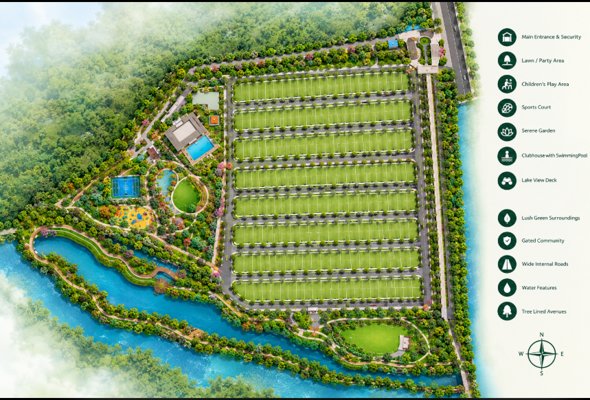 Godrej Zen Estate master plan layout