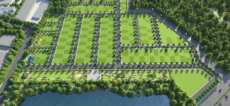 Godrej Raipur Master Plan – Residential Plots Layout with Forest Grove